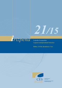  21/15 Irizpena, Euskadiko Kooperatiben Legearen aurreproiektuari buruzkoa